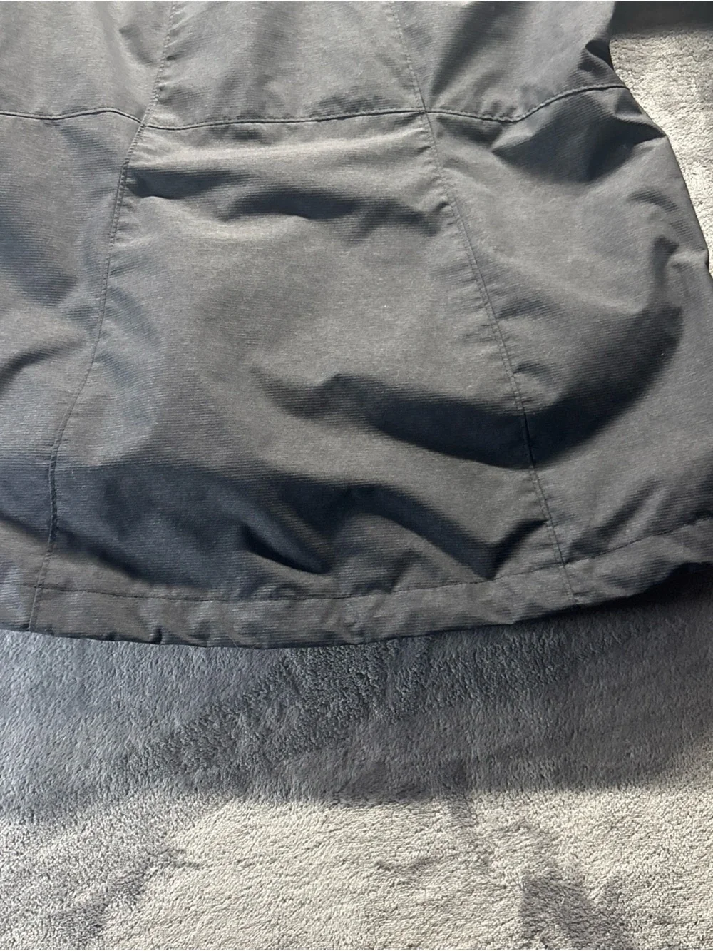 Columbia Black Women's Hooded Ski/ Rain Coat S